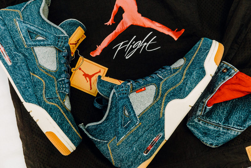 Levi's x Air Jordan 4