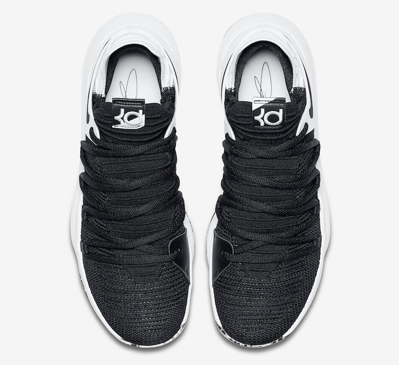 Nike KD 10 Black/White // Release Date | Nice Kicks