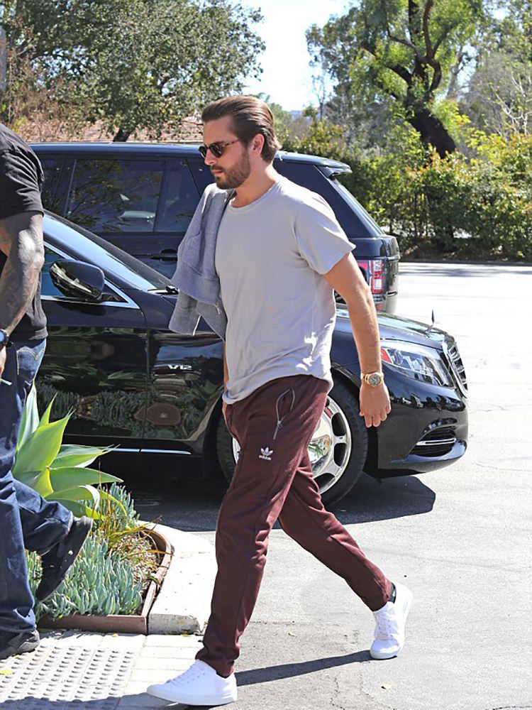 scott disick nike air force 1