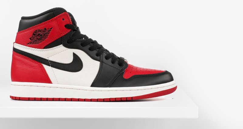 jordan 1 bred toe release