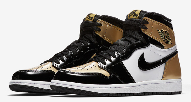 air jordan 1 low gold toe release date