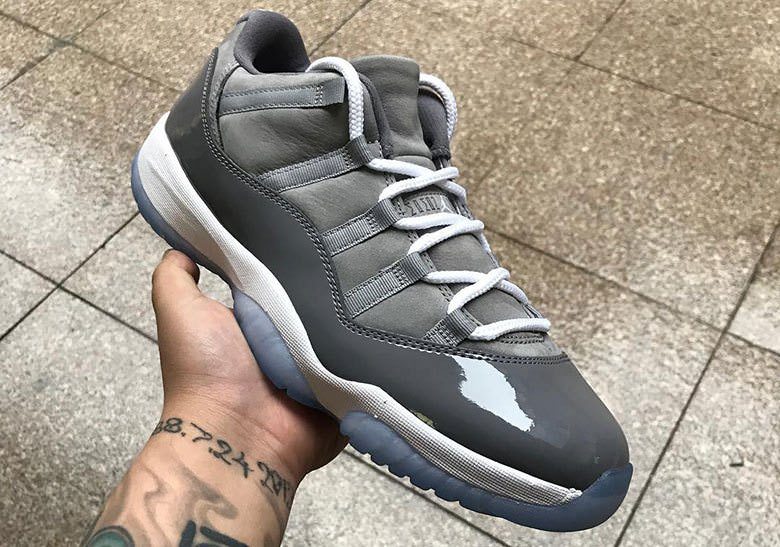 Air Jordan 11 Low "Cool Grey"