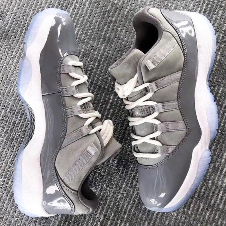 Air Jordan 11 Low Cool Grey Drops This Spring Nice Kicks