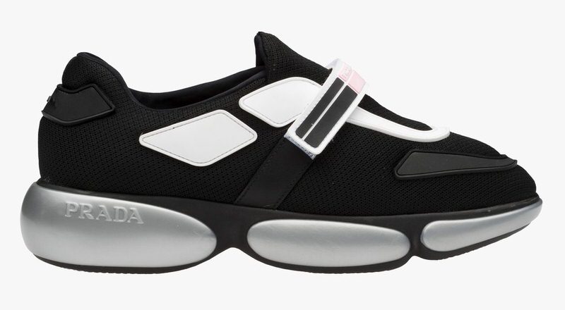 Prada Cloudbust Black/Pink-White // Available Now | Nice Kicks