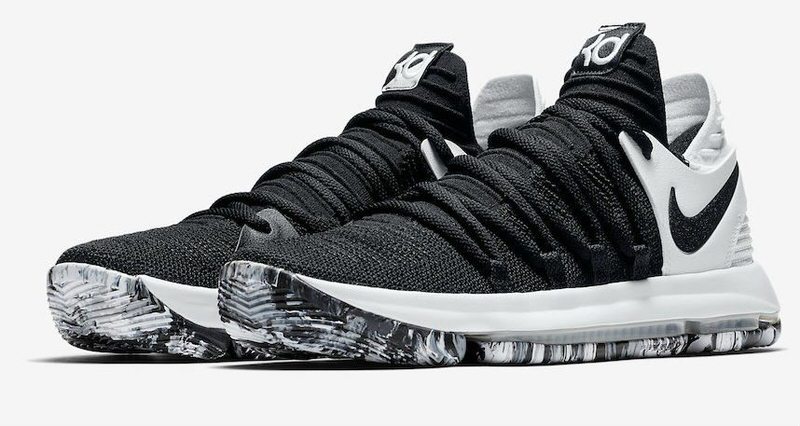 black and white kd 10