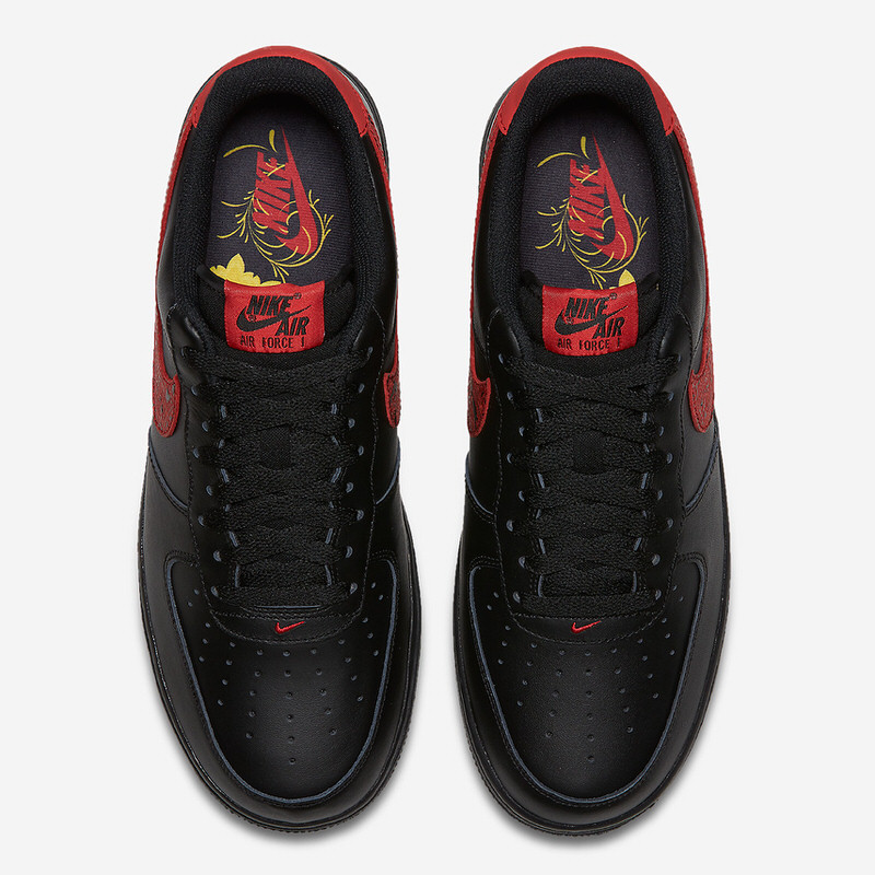 air force 1 red paisley