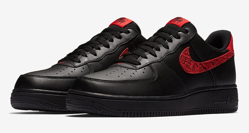 Air force one red swoosh 2025