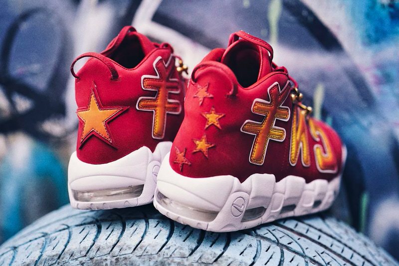 Nike Air More Uptempo Chinese New Year Custom // Closer Look