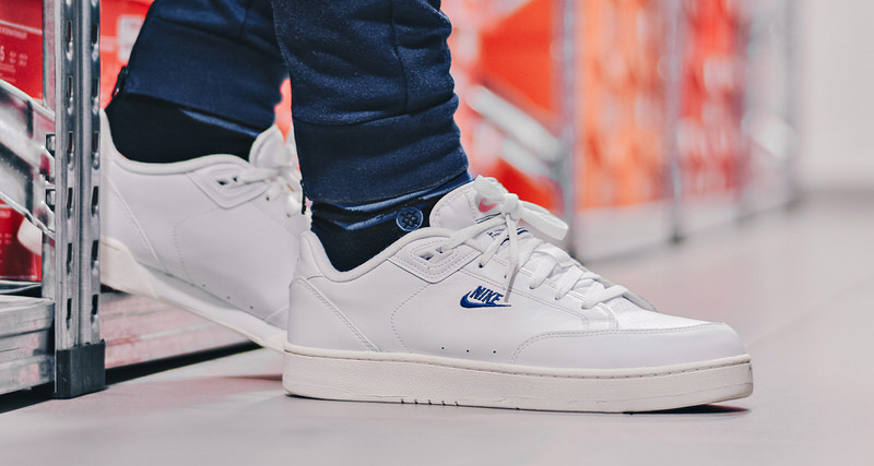 Nike Grandstand II White/Navy