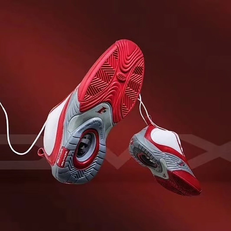 reebok answer iv red white