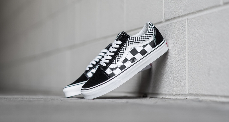 vans old skool checkerboard mixed