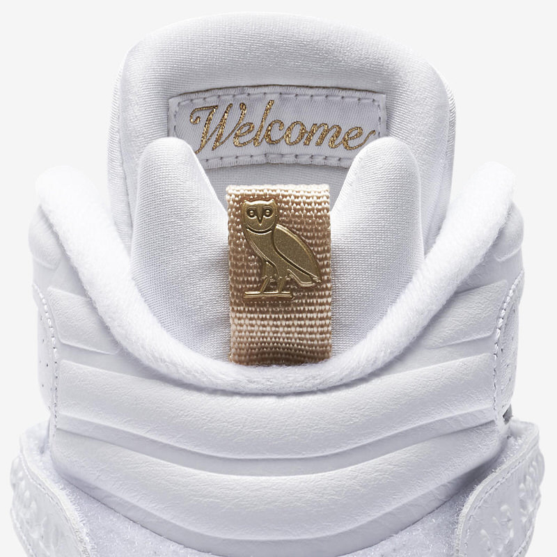 OVO x Air Jordan 8 "White" 