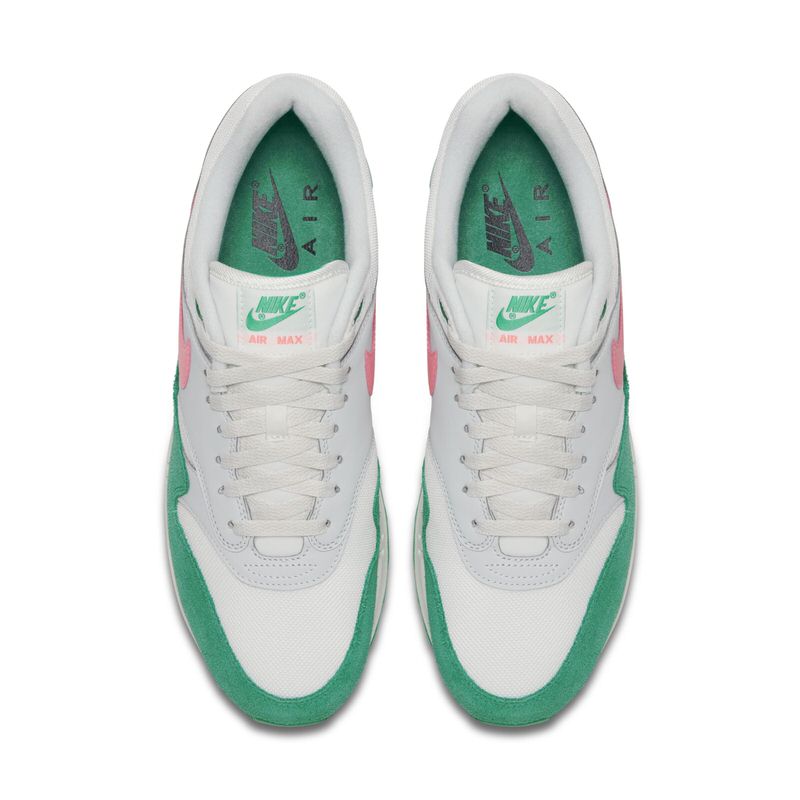 Nike Air Max 1 Pink/Green Spring 2018 | Nice Kicks