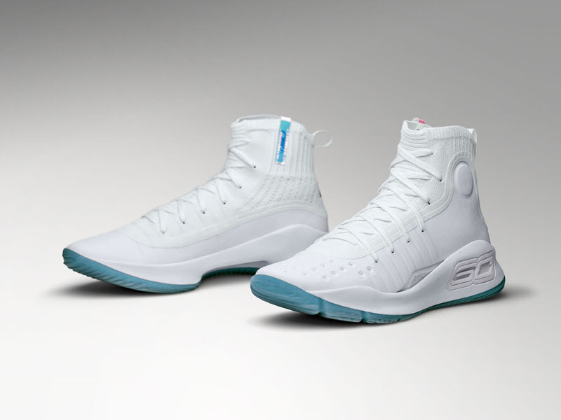 Under Armour Curry 4 "White/White"