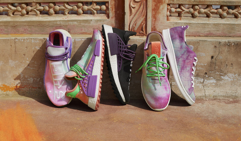 Pharrell x adidas Hu Holi "Powder Dye"