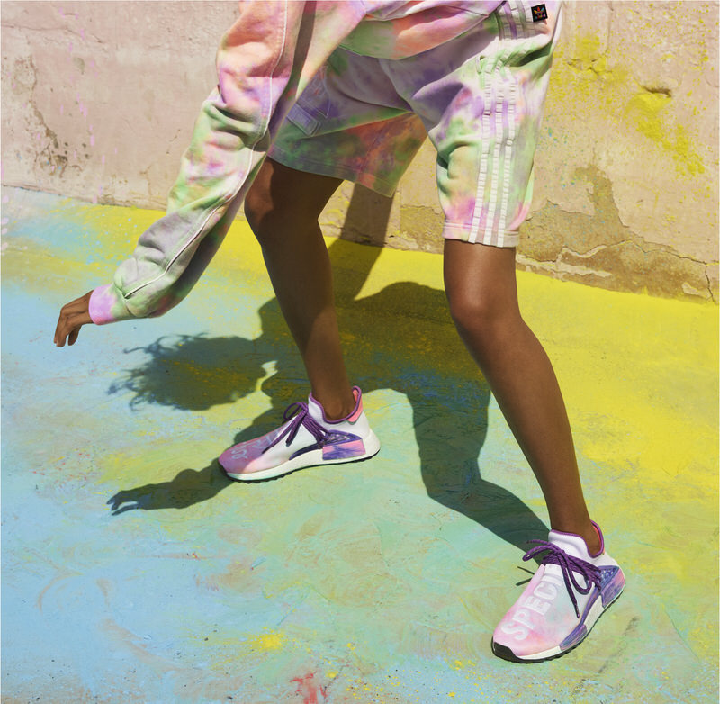 Pharrell x adidas Hu Holi "Powder Dye"