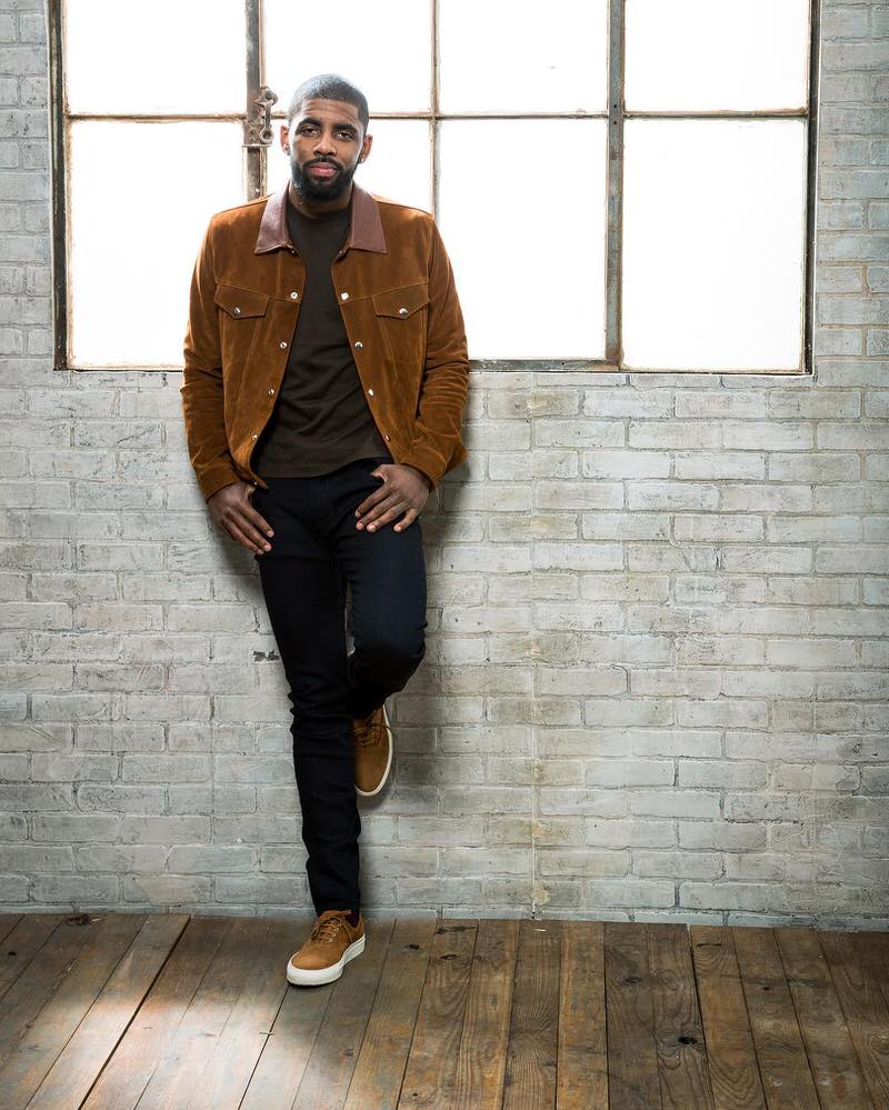 Kyrie just nailed minimalism at it's finest. And those Common Projects Tournament 4-Hole sneakers are a great alternative if you feel like your style is currently up against a wall.