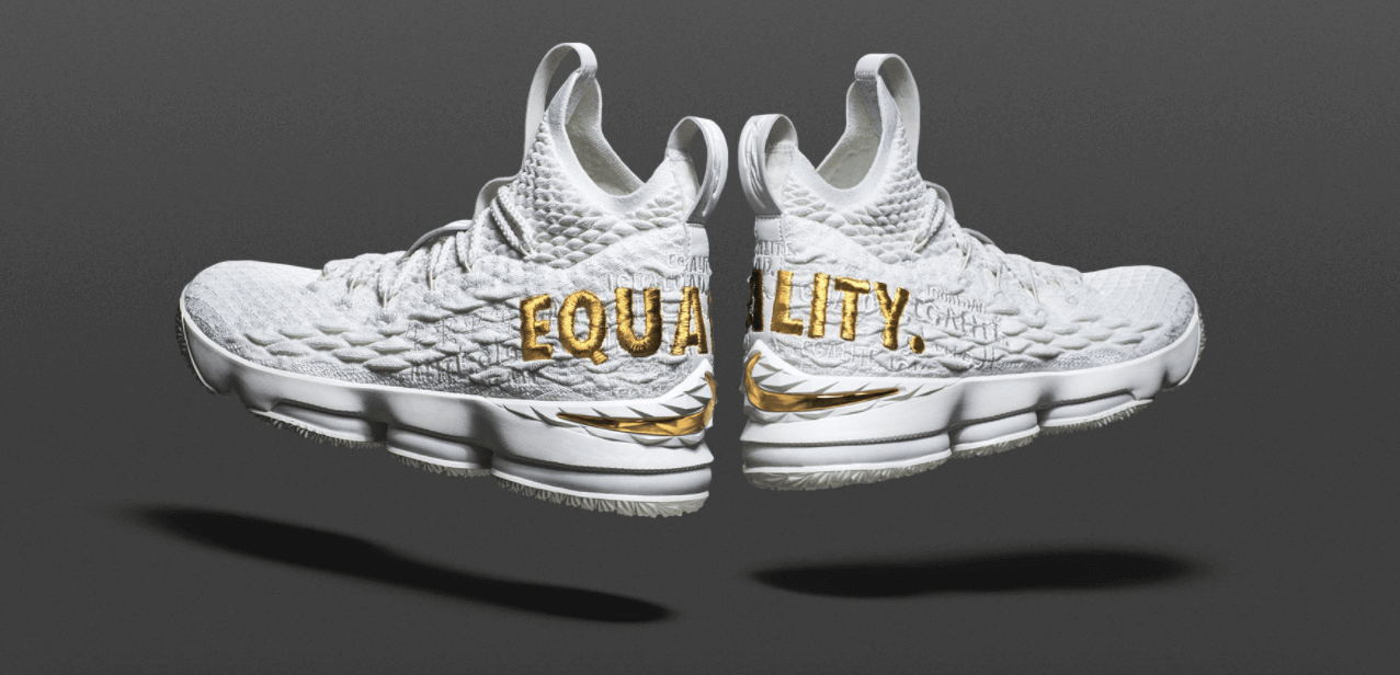 Nike LeBron 15 "Equality" - White