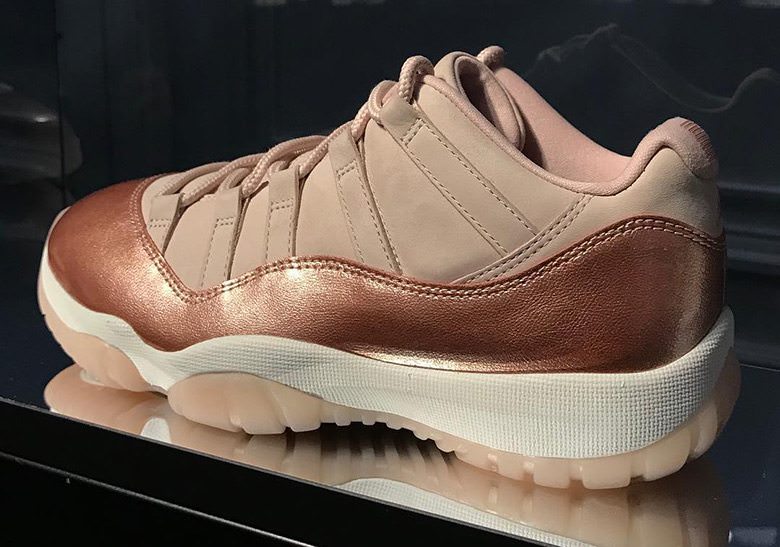 jordan rose gold shoes