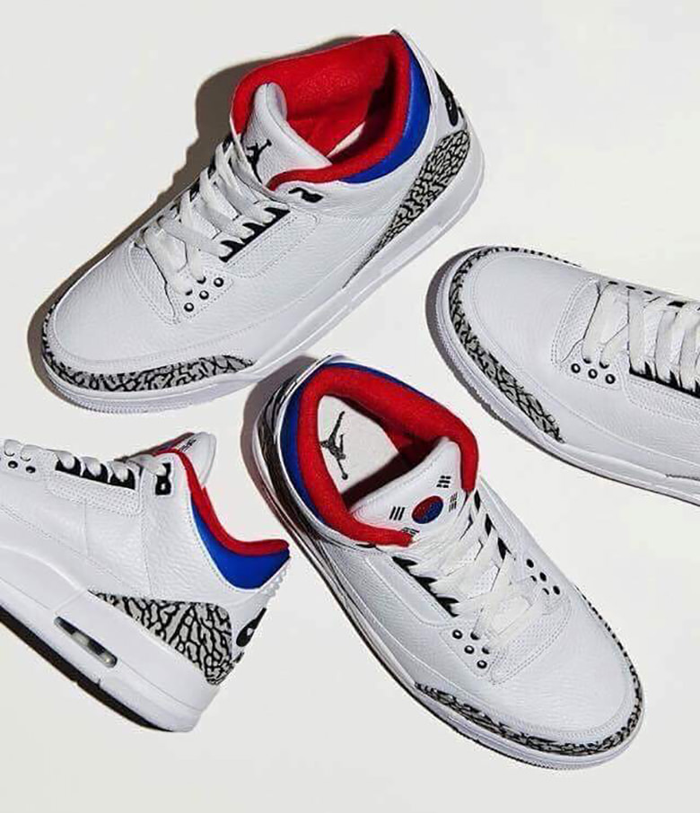 Air Jordan 3 "Korea" 2018 Date Kicks