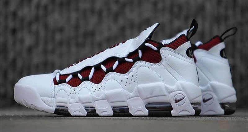 Nike Air More Money White/Burgundy