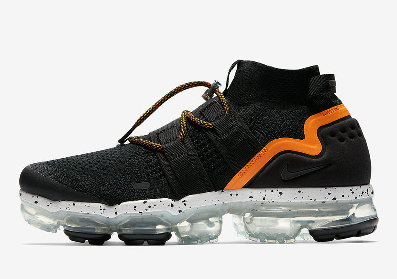 Nike Air VaporMax Utility Black/Orange Peel