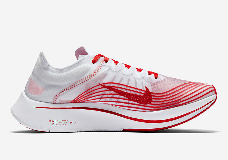 Nike Zoom Fly SP White/Red Release Date 