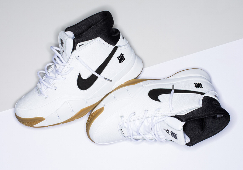 Undefeated x Nike Zoom Kobe 1 Protro White/Gum