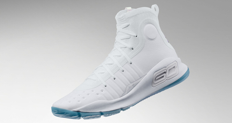 Under Armour Curry 4 "White/White"