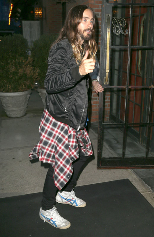 We're giving Leto's grunge inspiration a thumbs up.