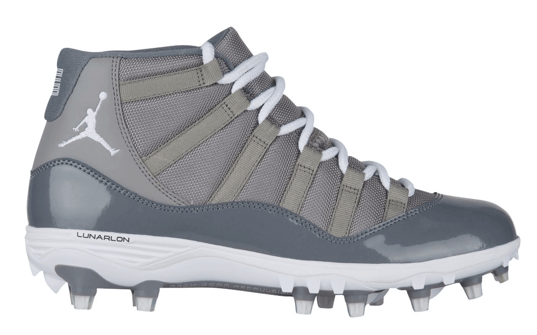 jordan 11 cleats football