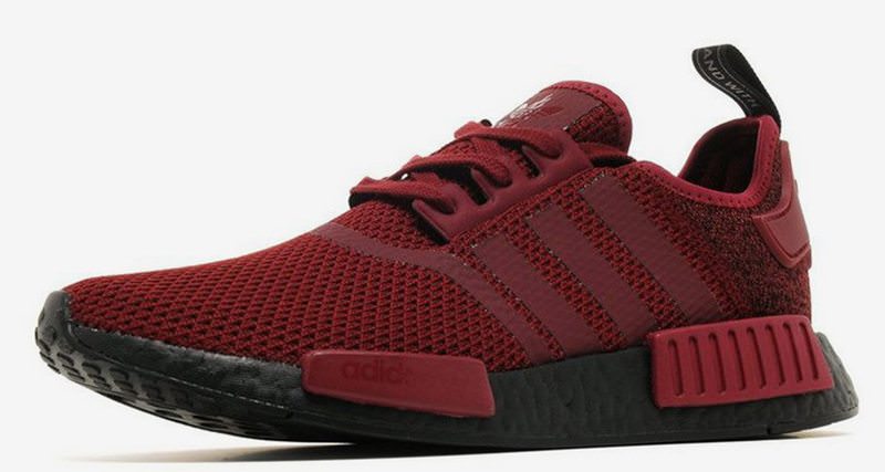 adidas nmd with maroon