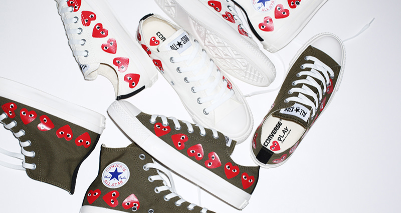 converse comme des garcons nice