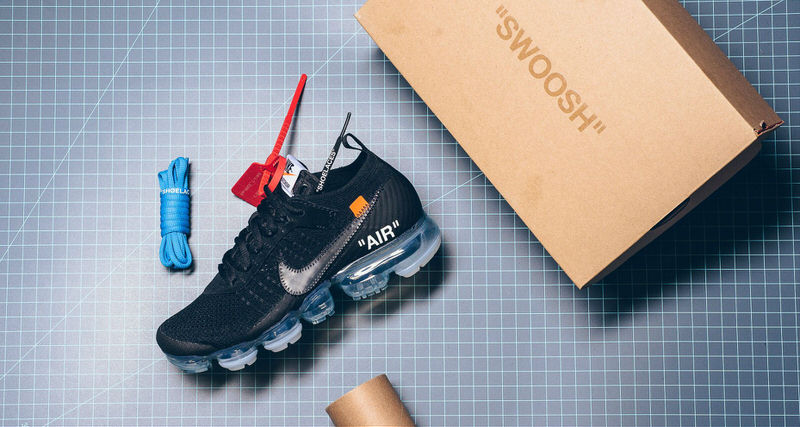 Nike x Virgil Abloh The Ten Air Vapormax Flyknit - White - 14 APR 2018 -  The Drop Date