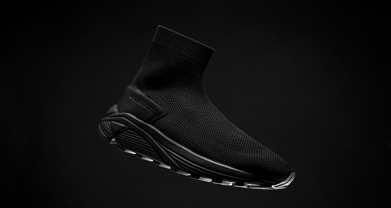 N.D.G. Studio 2084 Sock Sneaker "Triple Black"