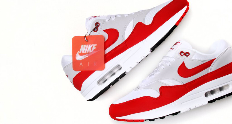 cocina Pogo stick jump mosquito Nike Air Max 1 Anniversary "Red" Available Now | Nice Kicks