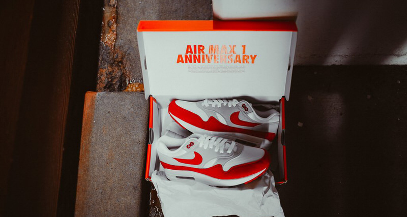Nike Air Max 1 Anniversary "University Red"