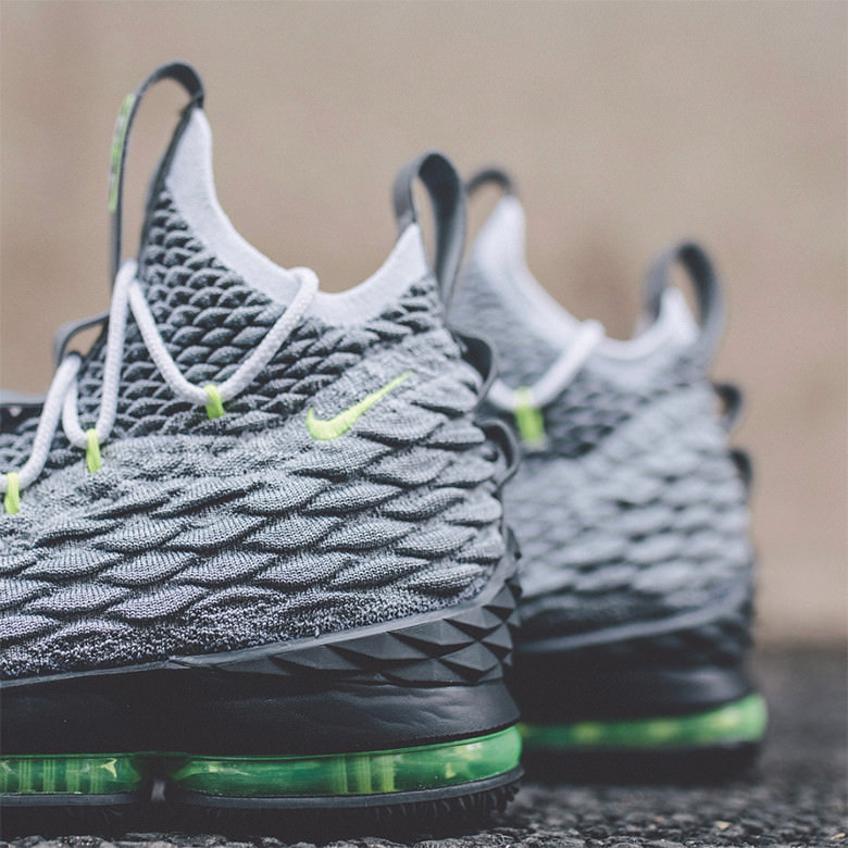 lebron 15 neon green