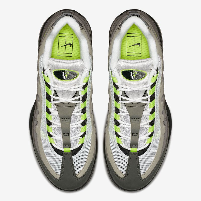 NikeCourt Vapor RF x Air Max 95 "Neon"