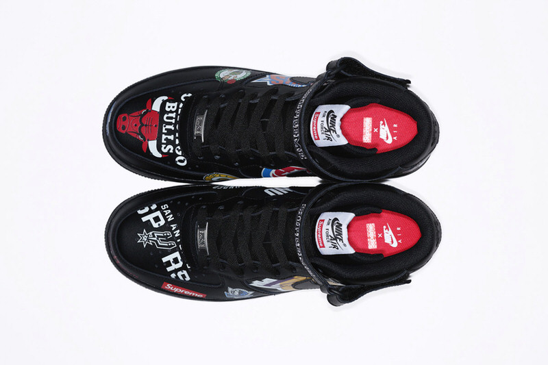 Supreme x NBA x Nike Air Force 1 Mid Pack