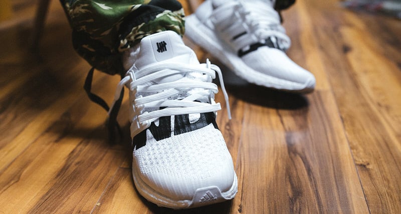 Undefeated x adidas Ultra Boost White/Black