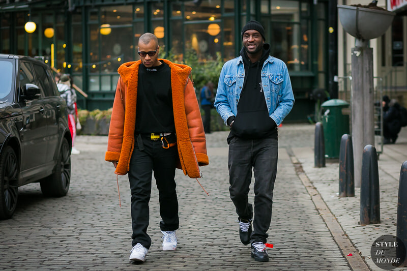 virgil abloh wearing blazer