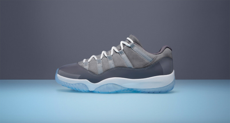 In OG Box with quartz jordan Card1 Low "Cool Grey"