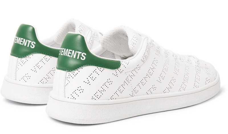 Vetements Perforated Logo Sneakers