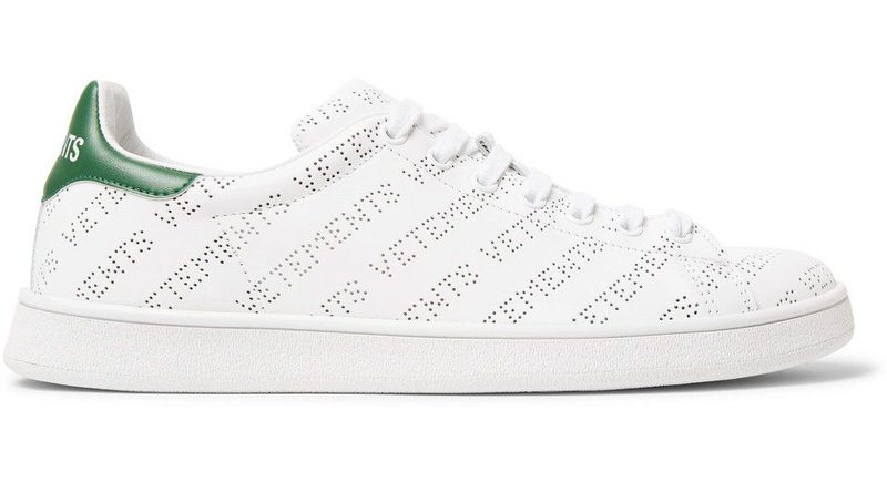 Vetements Perforated Logo Sneakers