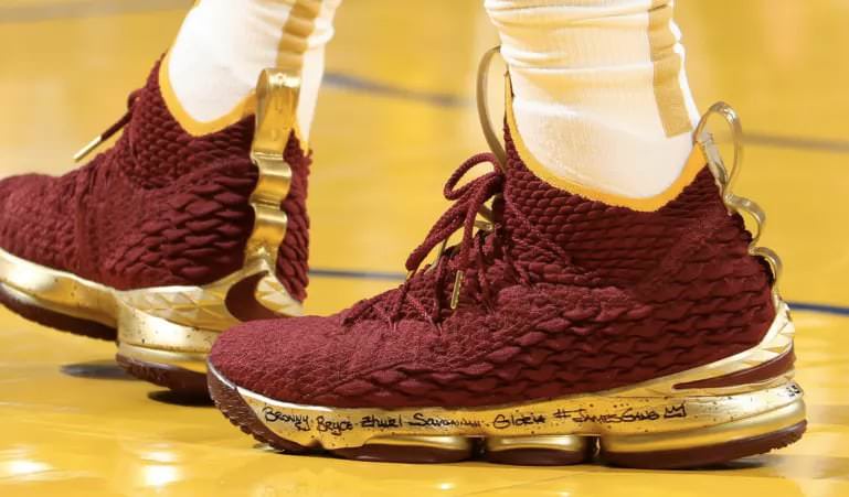 lebron championship shoes