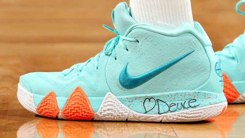 kyrie 4 light aqua