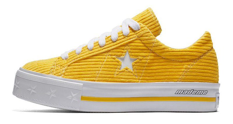 corduroy converse yellow