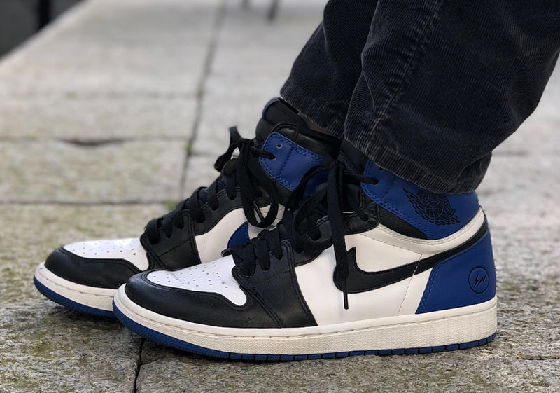 fragment design x Air Jordan 1 Sample