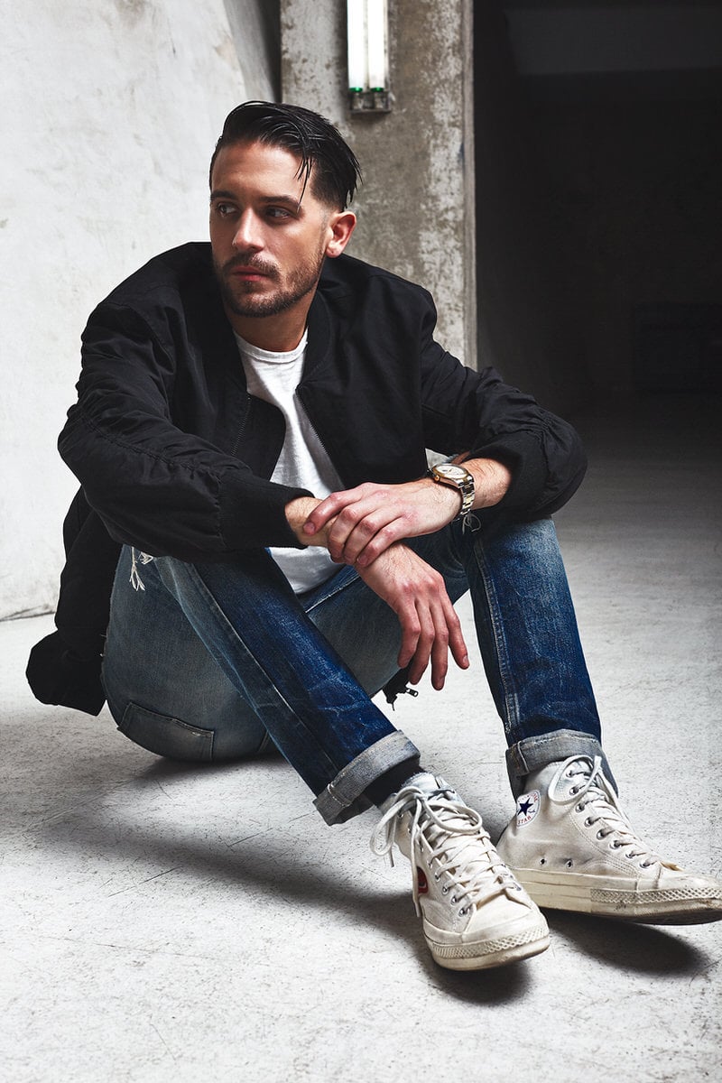 You can really tell that G-Eazy wears his heart on his feet.